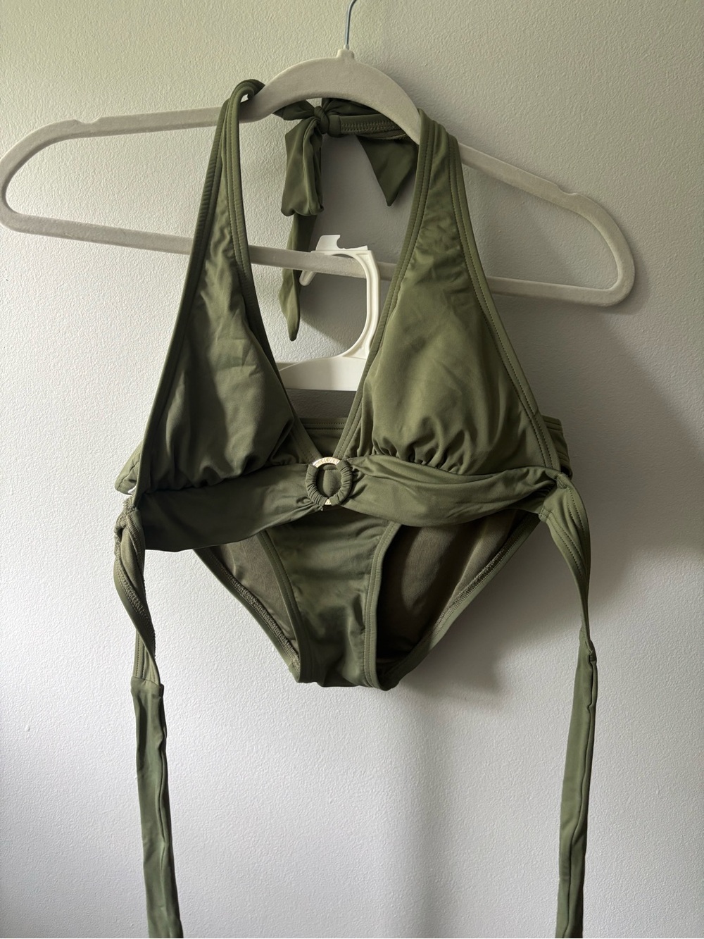 MICHAEL Michael Kors Olive Green Bikini Set